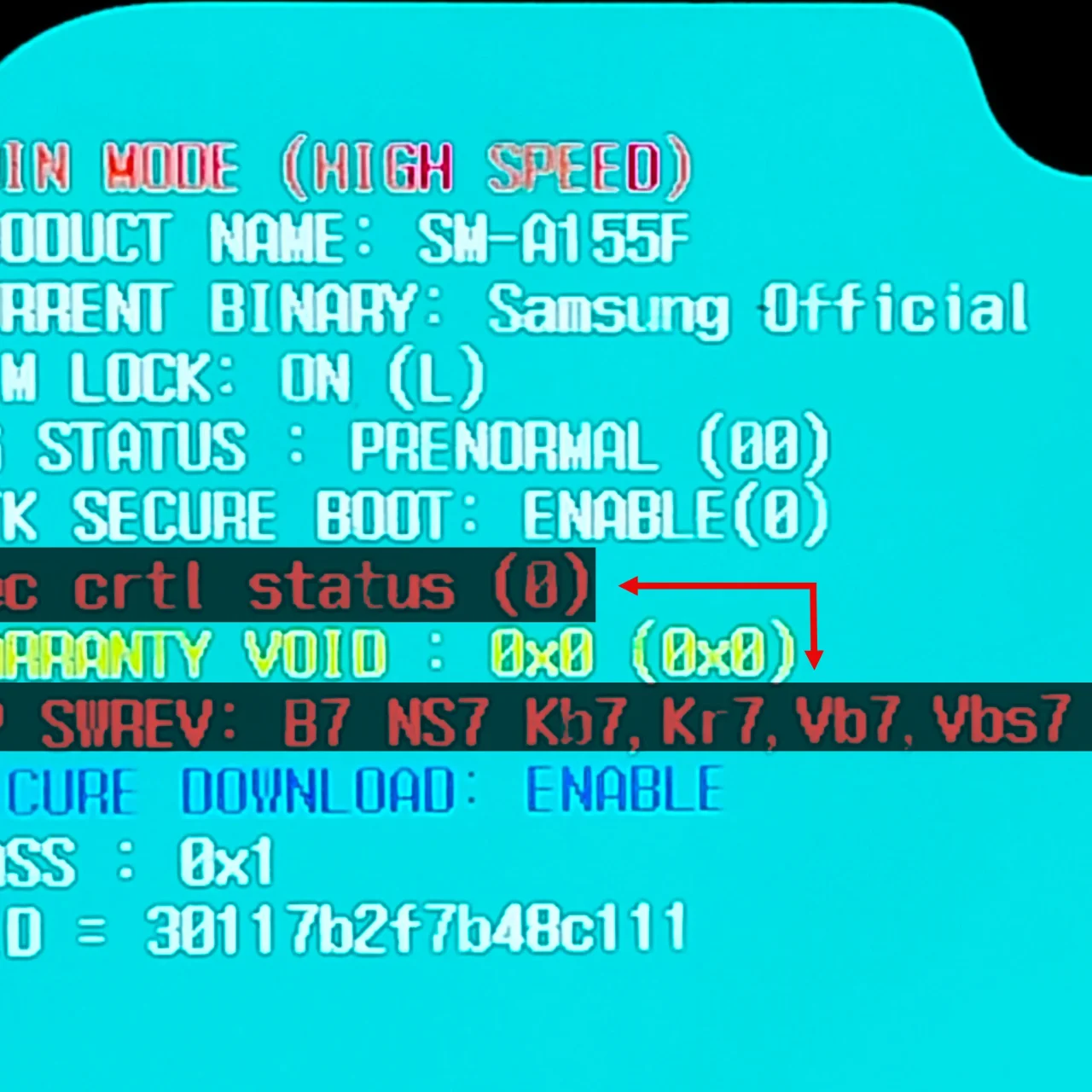 الموضوع 'Samsung SM-A155F (Galaxy A15) Erase FRP By ISP'